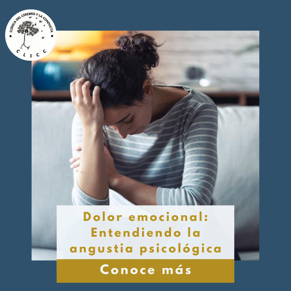 Dolor emocional: Entendiendo la angustia psicológica – CLICC – Clinica del  Cerebro y la Conducta