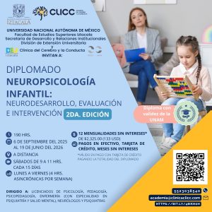 Diplomado "Neuropsicología Infantil"